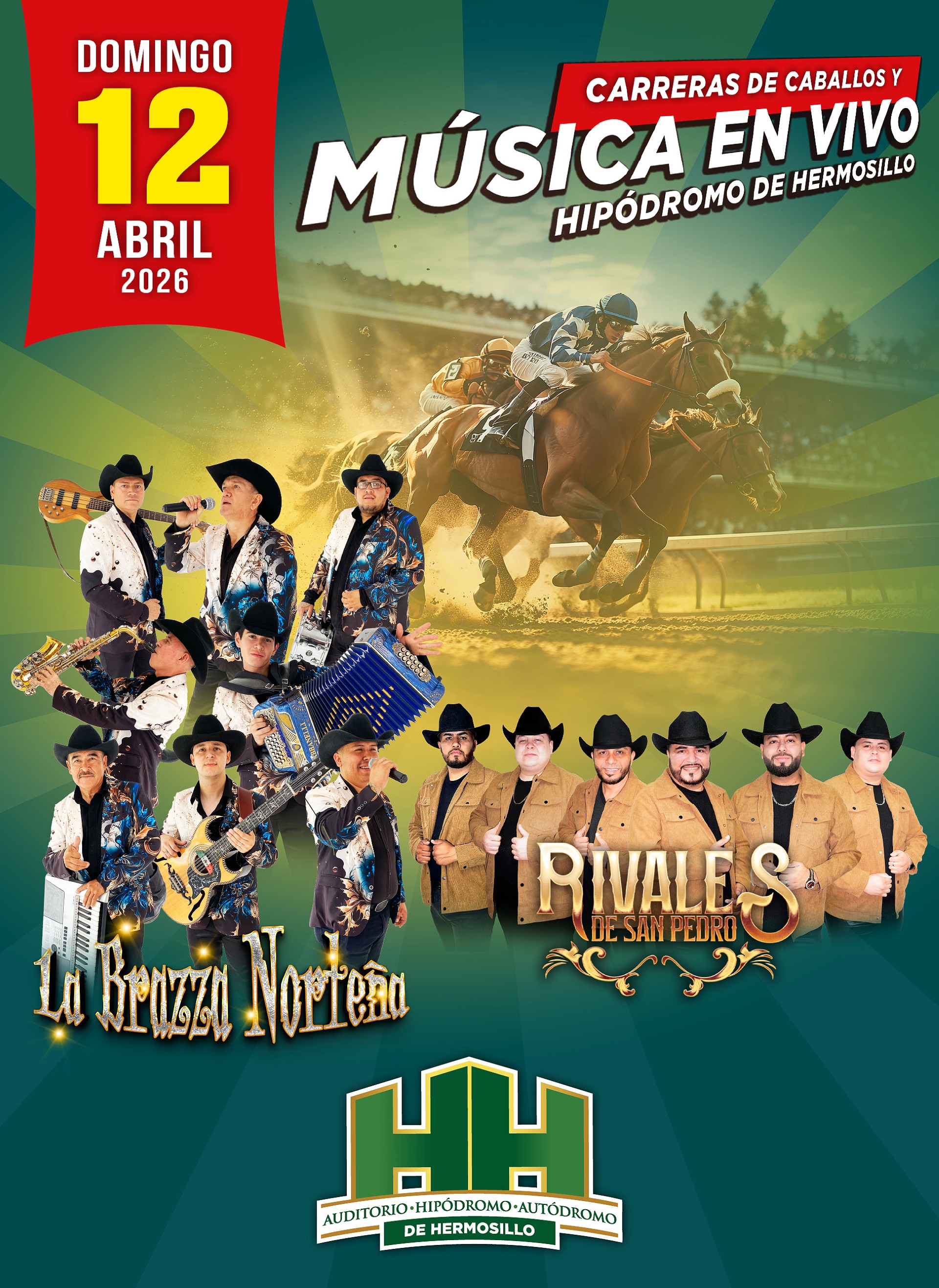 CARRERAS DE CABALLOS - LA BRAZZA NORTEÑA - RIVALES DE SAN PEDRO